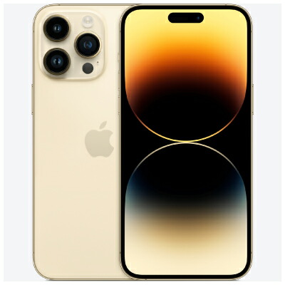 【中古】iPhone14 Pro Max A2893 (MQ9D3J/A) 256GB ゴールド 【国内版SIM無償性】  Apple スマホ かっこ良い電話機 当社３ヶ月間引き受ける 貨物輸送無料 イオシス