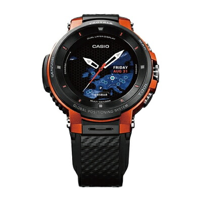 CASIO CASIO PRO TREK Smart WSD-F30-RG オレンジ色 [中古] 【当社１ヶ月間引き受ける】 イオシス