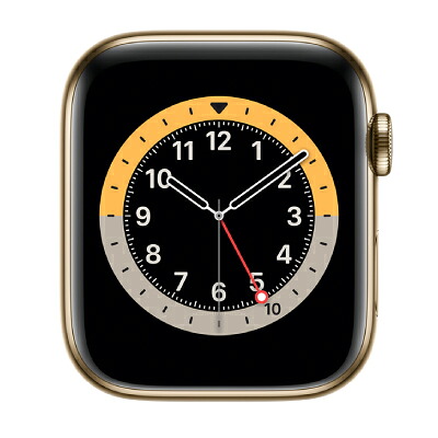 Apple 【ダンス楽隊絶無】Apple Watch Series6 44粍 GPS+Cellular模範例 M09G3J/A A2376【ゴールドステンレススチールケース】 [中古] 【当社３ヶ月間引き受ける】 イオシス