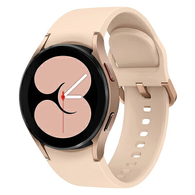 SAMSUNG Galaxy Watch4 40粍 SM-R860NZDAXJP Pink Gold【国内版】 [中古] 【当社３ヶ月間引き受ける】 イオシス