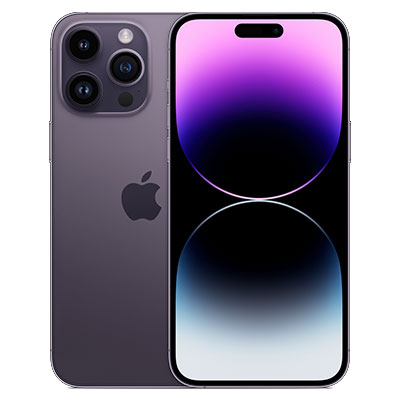 【中古】iPhone14 Pro Max A2893 (MQ9E3J/A) 256GB ディープパープル 【au版SIM無償性】  Apple スマホ かっこ良い電話機 当社３ヶ月間引き受ける 貨物輸送無料 イオシス