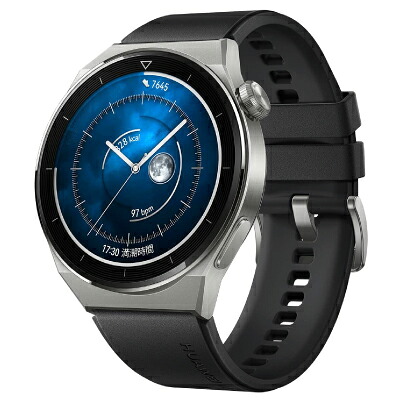 Huawei HUAWEI WATCH GT3 Pro 46粍 活動的模範例 ブラックフルオロエラストマーベルト ODN-B19 [中古] 【当社３ヶ月間引き受ける】 イオシス