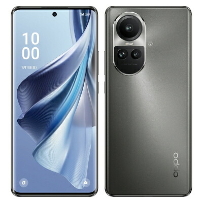 OPPO Reno10 Pro 5G A302OP シルバーグレー【SoftBank版SIMフリー】 OPPO 当社３ヶ月間保証 中古 イオシス｜中古スマホとタブレットのイオシス 19,028円