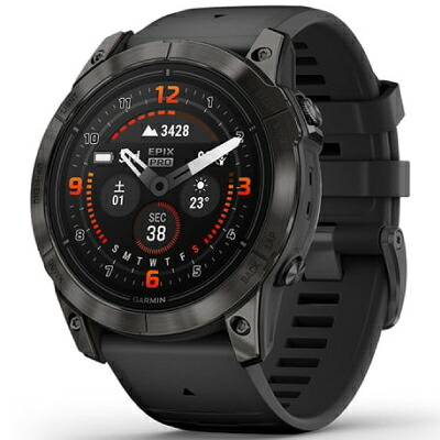 GARMIN Garmin epix Pro (Gen 2) 51mm シリコンバンド 010-02804-51 [中古] 【当社３ヶ月間保証】 イオシス｜中古スマホとタブレットのイオシス