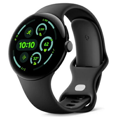 Google Google Pixel Watch3 45粍 Wi-Fi真似形 Matte Black軽銀容れもの/Obsidian能動的周波数帯域 GA05785-US [中古] 【当社３ヶ月間引き請ける】 イオシス