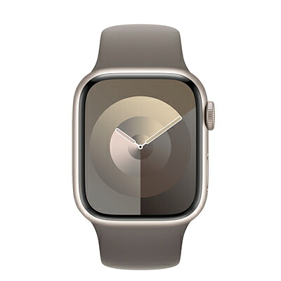 Apple Apple Watch Series9 41mm GPSモデル MR9K3J/A+MT373FE/A A2978【スターライトアルミニウムケース/クレイスポーツバンド】 [中古] 【当社３ヶ月間保証】 イオシス｜中古スマホとタブレットのイオシス