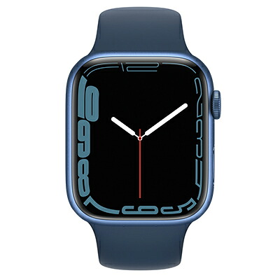 Apple Apple Watch Series7 45粍 GPS+Cellular模範例 MKJT3J/A A2478【ブルーアルミニウムケース/アビスブルースポーツバンド】 [中古] 【当社３ヶ月間引き受ける】 イオシス