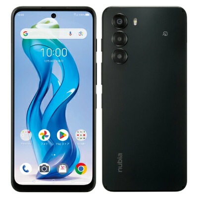 nubia S 5G A403ZT 黒いこと【Y!mobile版SIM無償性】 Nubia 当社６ヶ月引き受ける 未当て嵌める イオシス