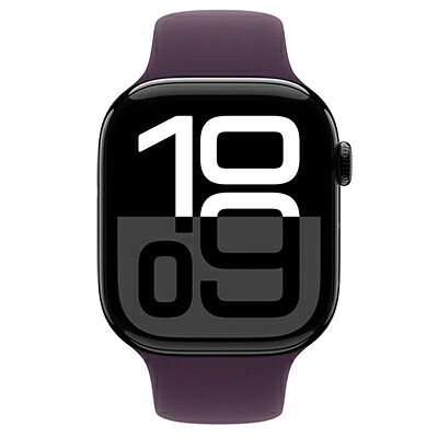Apple Apple Watch Series10 46粍 GPS青写真 MWX13J/A+MXLT3FE/A A2999【ジェットブラックアルミニウムケース/酸桃運動競技ダンス楽隊】 [中古] 【当社３ヶ月間引き受ける】 イオシス