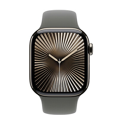 Apple Apple Watch Series10 42粍 GPS+Cellular真似形 MWXE3J/A A3001【ナチュラルチタニウムケース/ストーングレイスポーツバンド】 [中古] 【当社３ヶ月間引き請ける】 イオシス