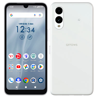 arrows We2 FCG02 ライトオレンジ　開通確認済 中古】arrows We2 64GB ライトオレンジ FCG02 au SIMフリー