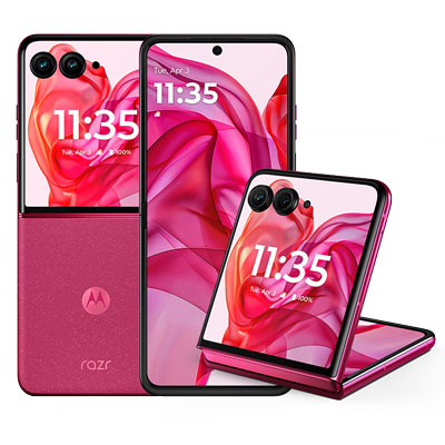 Motorola razr50 Ultra XT2451-5 ホットピンク【12GB/512GB 国内版SIMフリー】 MOTOROLA 当社３ヶ月間保証 中古 イオシス｜中古スマホとタブレットのイオシス