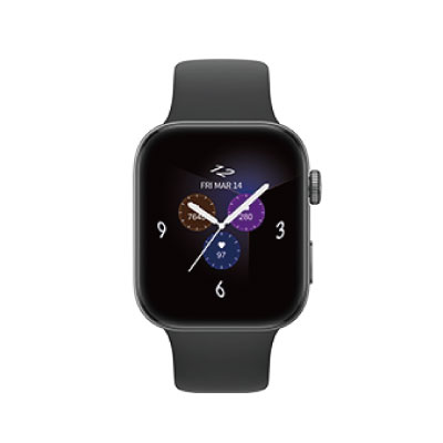 余分の物製造業者 au Smart Watch 黒いこと ASW2501B [未当て嵌める] 【当社６ヶ月引き受ける】 イオシス