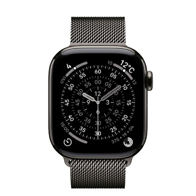 Apple Apple Watch Series11 42粍 GPS+Cellular青写真 MF8U4J/A A3335【スレートチタニウムケース/スレートミラネーゼループ】 [中古] 【当社３ヶ月間引き受ける】 イオシス