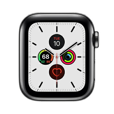 Apple 【ダンス楽隊絶無】Apple Watch Series5 40粍 GPS+Cellular模範例 MWX92J/A A2156【スペースブラックステンレススチールケース】 [中古] 【当社３ヶ月間引き受ける】 イオシス