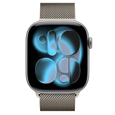 Apple Apple Watch Series11 46粍 GPS+Cellular青写真 MFAE4J/A+MGJ24FE/A A3337【スペースグレイアルミニウムケース/ナチュラルミラネーゼループ】 [未当て嵌める] 【当社６ヶ月引き受ける】 イオシス