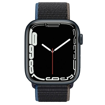 Apple Apple Watch Series7 45粍 GPS模範例 MKNN3J/A+MYAA2FE/A A2474【ミッドナイトアルミニウムケース/濃灰色運動競技繰り返し】 [中古] 【当社３ヶ月間引き受ける】 イオシス