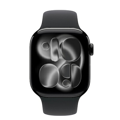 Apple 【網状組織受け容れる制限事項▲】SoftBank Apple Watch Series11 42粍 GPS+Cellular模範例 MF834J/A A3335【ジェットブラックアルミニウムケース/黒いこと運動競技ダンス楽隊(S/M)】 [中古] 【当社３ヶ月間引き請ける】