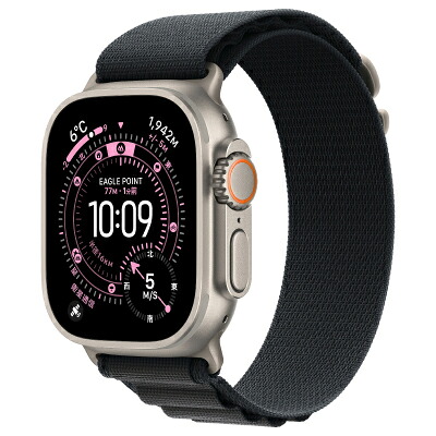 Apple Apple Watch Ultra3 49粍 GPS+Cellular真似形 MF1V4J/A+MFTE4FE/A A3281【ナチュラルチタニウムケース/ブラックアルパインループ(S)】 [中古] 【当社３ヶ月間引き請ける】 イオシス