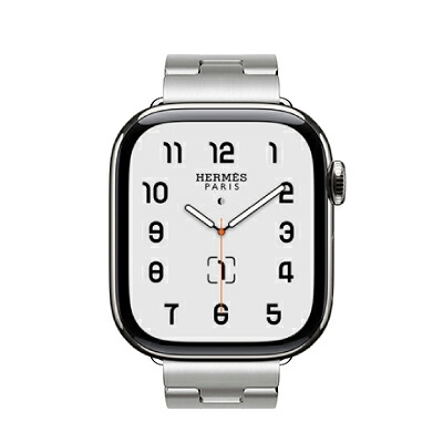 Apple Apple Watch Hermes Series11 42粍 GPS+Cellularひな形 MF9P4J/A+MXJV3FE/A A3335【シルバーチタニウムケース/(サティネ)グランH・シンプルトゥールブレスレット(S)】 [未当て嵌める] 【当社６ヶ月引きうける】 イオシス