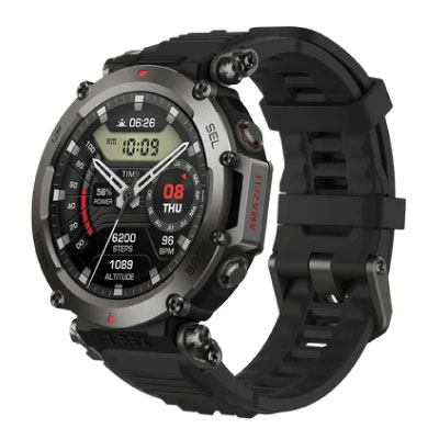 Amazfit Amazfit T-Rex Ultra アビスブラック [中古] 【当社３ヶ月間引き受ける】 イオシス