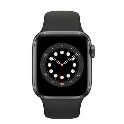 Apple Apple Watch Series6 40粍 GPS模範例 MG133ZP/A A2291【スペースグレイアルミニウムケース/黒いこと運動競技ダンス楽隊】 [中古] 【当社３ヶ月間引き受ける】 イオシス