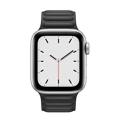 Apple Apple Watch SE 40粍 GPS模範例 MYE02J/A+MY9A2FE/A A2351【スペースグレイアルミニウムケース/ブラックレザーリンク】 [中古] 【当社３ヶ月間引き請ける】 イオシス スマートフォン・タブレット-スマートウォッチ本体