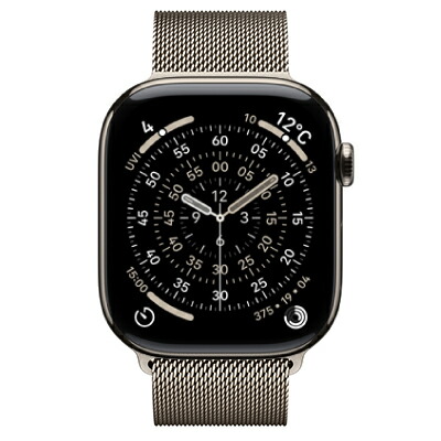 Apple Apple Watch Series11 46粍 GPS+Cellularひな形 MFD04J/A A3337【ナチュラルチタニウムケース/ナチュラルミラネーゼループ(M/L)】 [中古] 【当社３ヶ月間引きうける】 イオシス