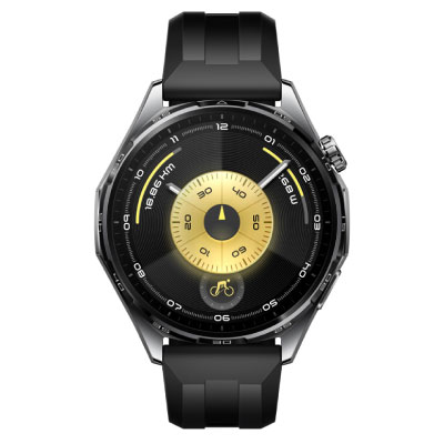 Huawei HUAWEI WATCH GT6 46粍 非同期転送モード-B19 黒いこと [中古] 【当社３ヶ月間引き受ける】 イオシス
