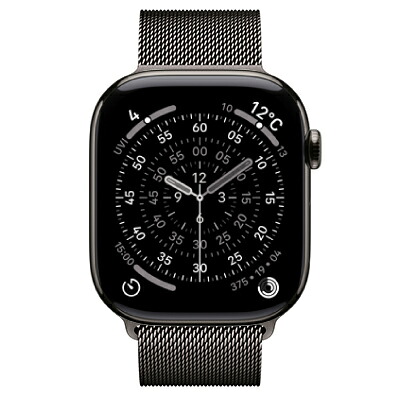 Apple Apple Watch Series11 46粍 GPS+Cellularひな形 MFD34J/A A3337【スレートチタニウムケース/スレートミラネーゼループ（S/M）】 [中古] 【当社３ヶ月間引きうける】 イオシス