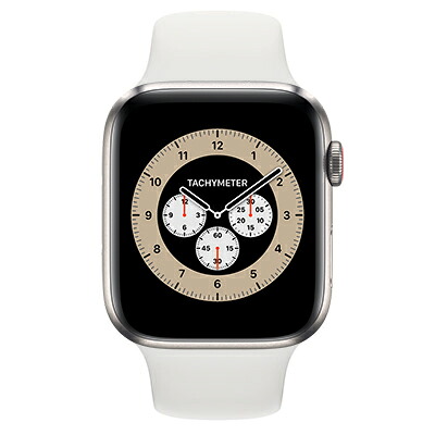 Apple Apple Watch Edition Series6 44粍 GPS+Cellular模範例 M0H23J/A+MTPK2FE/A A2376【チタニウム入れもの/白いこと運動競技ダンス楽隊】 [中古] 【当社３ヶ月間引き受ける】 イオシス