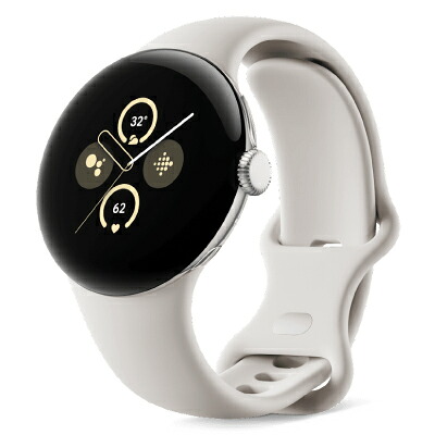 Google 【専用申し受ける有線テレビ欠品】Google Pixel Watch2 LTE模範例 Polished Silver軽銀入れもの/Porcelain活動的ダンス楽隊 GA05027-GB [中古] 【当社３ヶ月間引き受ける】 イオシス