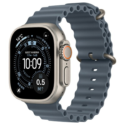 Apple Apple Watch Ultra3 49粍 GPS+Cellularひな形 MEWH4J/A A3281【ナチュラルチタニウムケース/アンカーブルーオーシャンバンド】 [中古] 【当社３ヶ月間引きうける】 イオシス