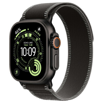 Apple Apple Watch Ultra3 49粍 GPS+Cellularひな形 MF1D4J/A A3281【ブラックチタニウムケース/ブラックチャコールトレイルループ(S/M)】 [中古] 【当社３ヶ月間引きうける】 イオシス