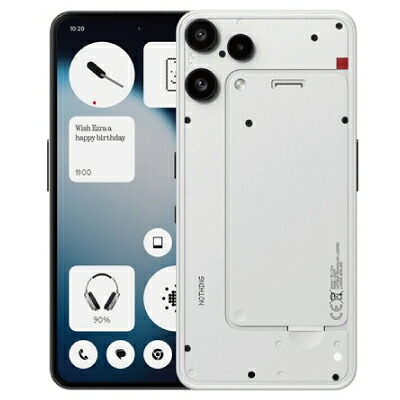 Nothing Phone(3a) Lite 白いこと【版SIM無償性】 Nothing Technology 当社３ヶ月間引き請ける 中古 イオシス