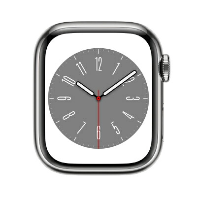 Apple 【バンド無し】Apple Watch Series8 41mm GPS+Cellularモデル MNJ53J/A A2773【シルバーステンレススチールケース】 [中古] 【当社３ヶ月間保証】 イオシス｜中古スマホとタブレットのイオシス