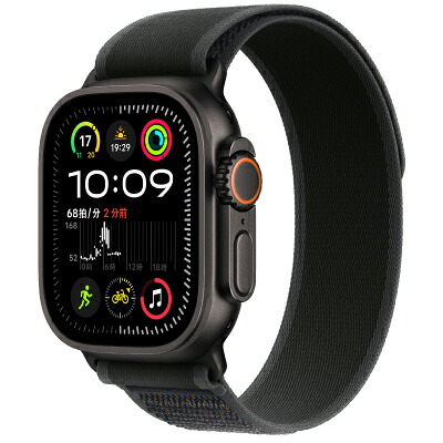 Apple Apple Watch Ultra2 49粍 GPS+Cellular青写真 MX4U3J/A A2986【ブラックチタニウムケース/ブラックトレイルループ】 [中古] 【当社３ヶ月間引き受ける】 イオシス