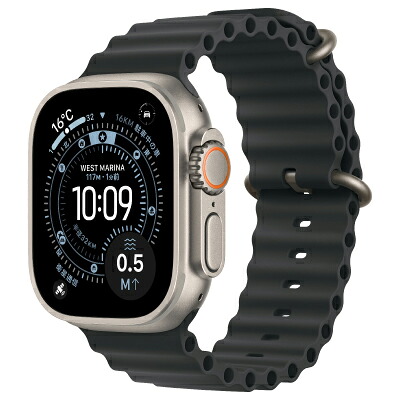 Apple Apple Watch Ultra3 49mm GPS+Cellularモデル MF1V4J/A+MXTL3FE/A A3281【ナチュラルチタニウムケース/ブラックオーシャンバンド】 [中古] 【当社３ヶ月間保証】 イオシス｜中古スマホとタブレットのイオシス