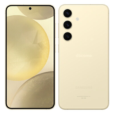 【店頭展示品】Galaxy S24 SC-51E 256GB アンバーイエロー【docomo版 SIMフリー】 SAMSUNG 当社３ヶ月間保証 中古 イオシス｜中古スマホとタブレットのイオシス