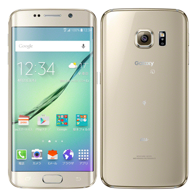 白ロム au 未使用 Galaxy S6 edge SCV31 32GB Gold Platinum【当社６ヶ月保証】 スマホ 中古 本体 送料無料【中古】 【 中古スマホとタブレット販売のイオシス 】