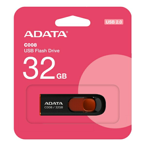 (未使用･未開封品)　ADATA USBメモリ 32GB USB2.0 スライド式 ホワイト AC008-32G-RWE tu1jdyt Amazon | エイデータ(Adata) ADATA USBメモリ 32GB USB2.0