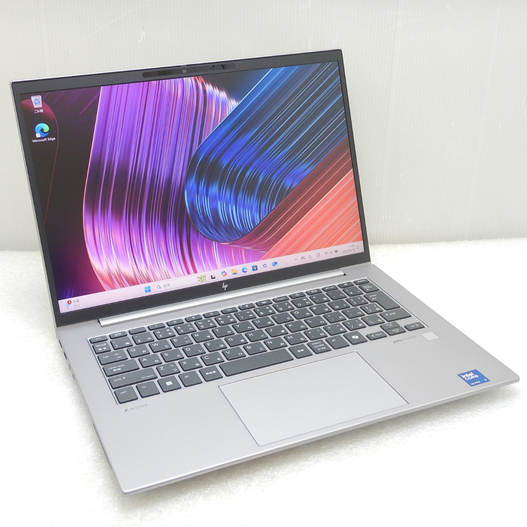 【中古 Sランク】HP ZBook Firefly 14inch G11 Mobile Workstation A09J4PA#ABJ Core Ultra7 155H メモリ16GB SSD512GB 14インチ WUXGA RTX A500 搭載 Windows11 Pro ノートパソコン ◇アウトレット◇ 展示品