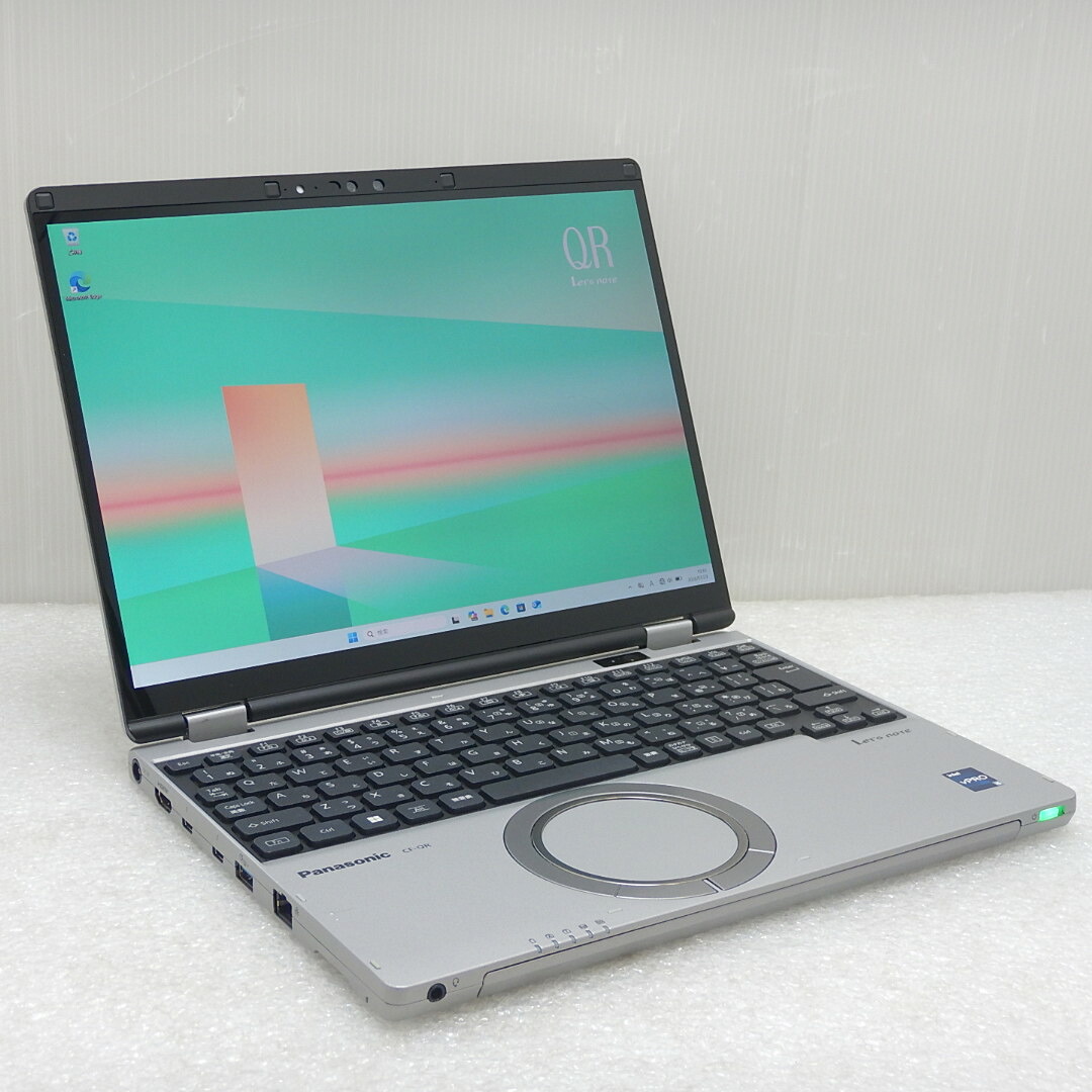 【中古 Bランク】Panasonic Let's note QR4 CF-QR4RDRAS 第13世代 Core i5 1345U メモリ16GB SSD256GB 12.4インチ 1920&times;1280 Windows11 Pro タッチパネル 2in1 ノートパソコン｜PCマーケット 58,685円