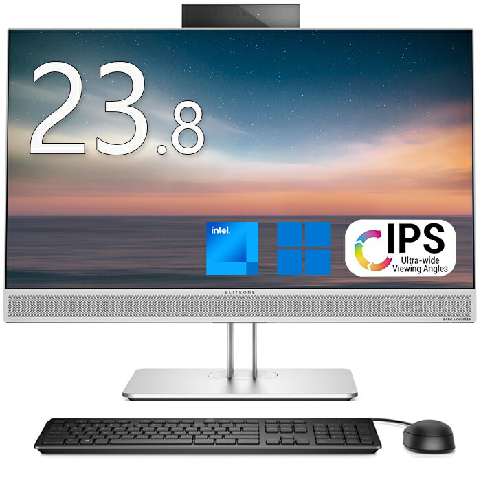 楽天市場】HP ProOne 600G3 AIO 21.5インチ 第6世代 Core i5 メモリ8GB 新品SSD 512GB Office付き  Webカメラ WiFi USB3.0 Windows11 中古一体型 中古パソコン : BTOパソコン専門店のPC-MAX