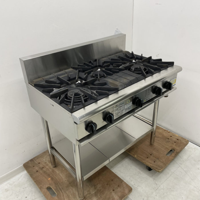 【中古】ガステーブル KXY-960T 北沢産業 2020年 3口 LPガス 送料無料【見学 富山】【動産王】｜動産王 60,500円