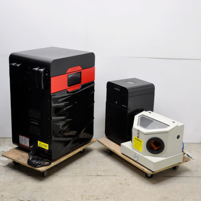 中古｜3Dプリンター Lisa PRO SINTERIT 2019年 サンドブラスタ&電動ふるい機付き レーザー焼結SLS 粉末造形 ｜動産王｜大阪｜送料無料｜動産王