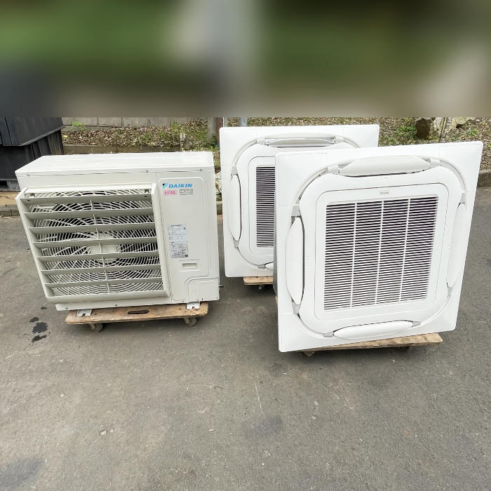 楽天市場】【中古】天井カセット形エアコン 4馬力 室内機