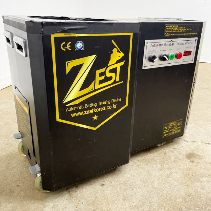 中古｜ティーバッティングマシン 打棒読み合わせる機 ZEST 2017年 殴ること読み合わせる ベースボール｜動産王｜千葉｜貨物輸送無料 バッティングティー-打撃練習用品