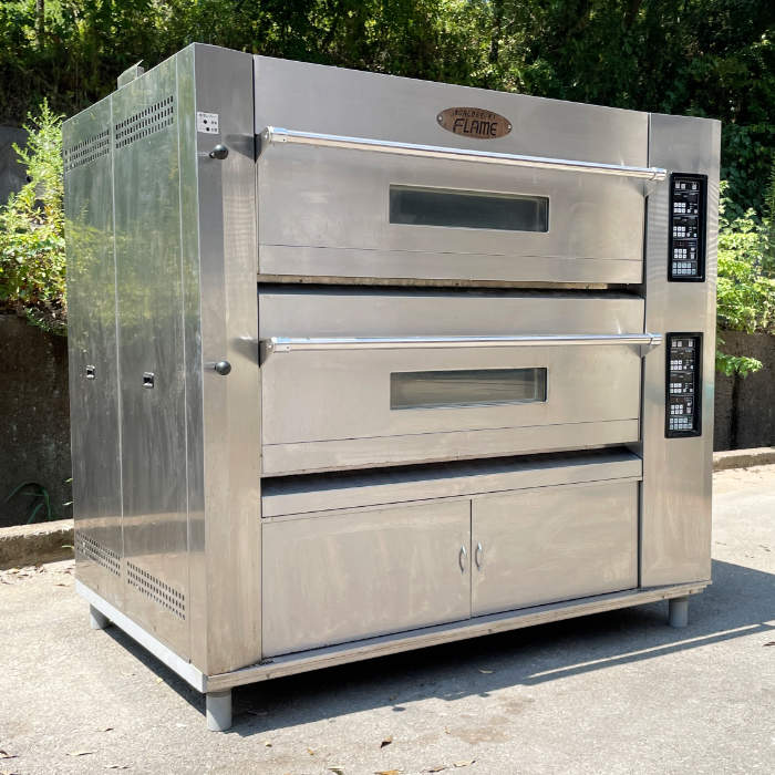 中古｜2段式電熱オーブン JEII-42YW-PP ワールド精機 2021年 ベーカリー 製菓 製パン 中古｜動産王｜千葉｜送料無料