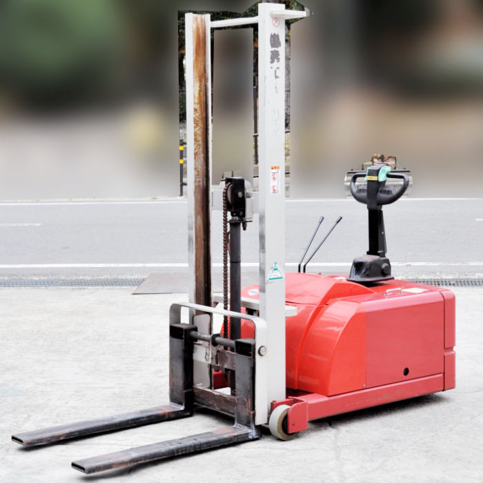 中古|ウォーキーリフト 3FW-8145 杉国工業 均等荷重800kg 電動 カウンター ウォーキー 充電器無|動産王|大阪|引取|送料別